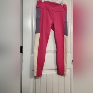Fabletics Women Color Block Leggings XL